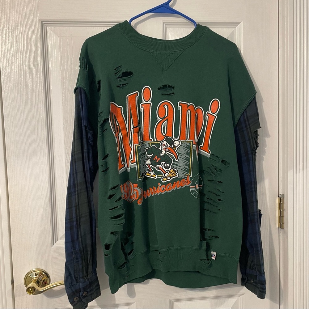 Vintage University of Miami Sweatshirt
